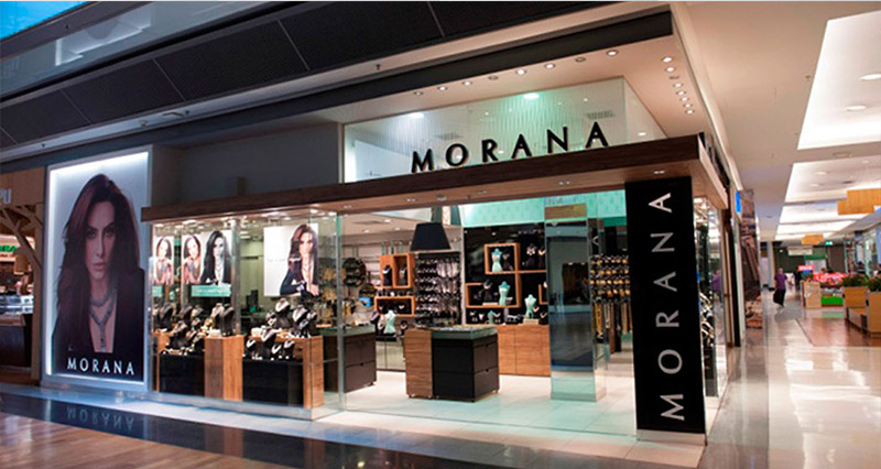 Fachada de uma das lojas físicas Morana